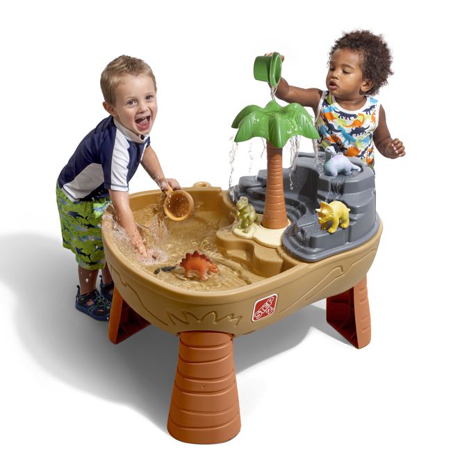 Dino Sand- und Wasserspieltisch mit Zubehör